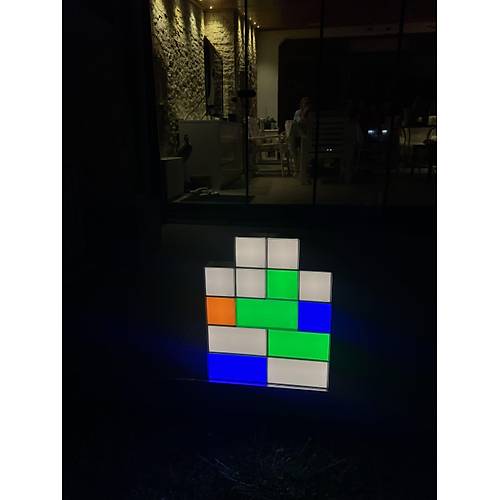 Solar Led Zemin Armat�r� 10 Adet 12x12 Cm 