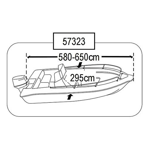Tekne �rt�s� Size 6 580-650 cm