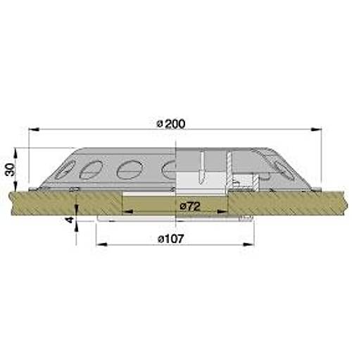 Vetus paslanmaz elik havalandrma