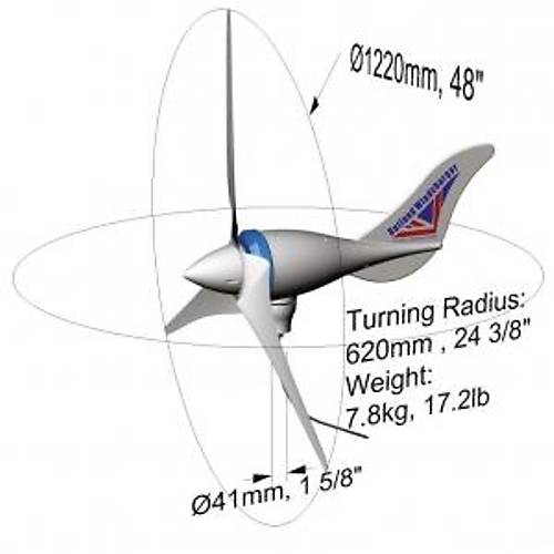 Rutland WG1200 rzgar jeneratr