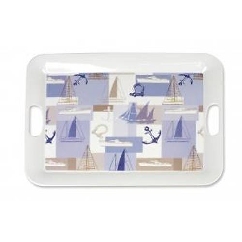 Topoplastic Newport serisi melamin byk tepsi