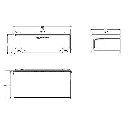 Victron Energy LifePO4 Smart Lityum Ak� 25.6V - 200A