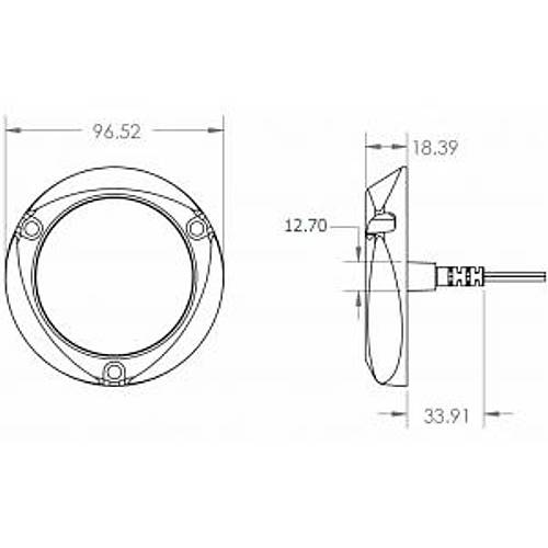 SeaBlaze X2 Spectrum RGB ledli su alt aydnlatma lambas