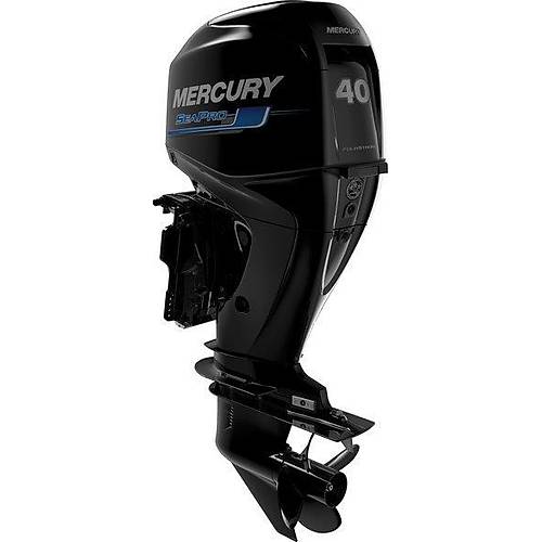 Mercury Sea Pro 40 HP Drt Zamanl Deniz Motoru Uzun aft Marl Trimli Byk Kuyruk