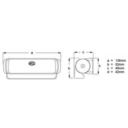 Hella Marine Sea Hawk Led g�verte ayd�nlatma lambas�