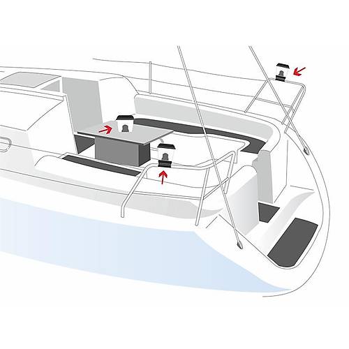 Solar Powered Marine Light
