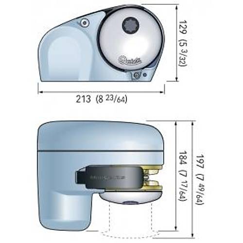 Mini Genius. Tambursuz model 12V 250W