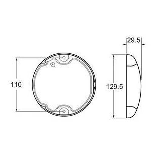 Hella Marine EuroLed tavan lambas�