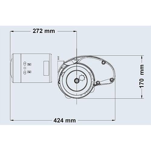 Maxwell RC10- 10 Dik Irgat 12V - 1200W