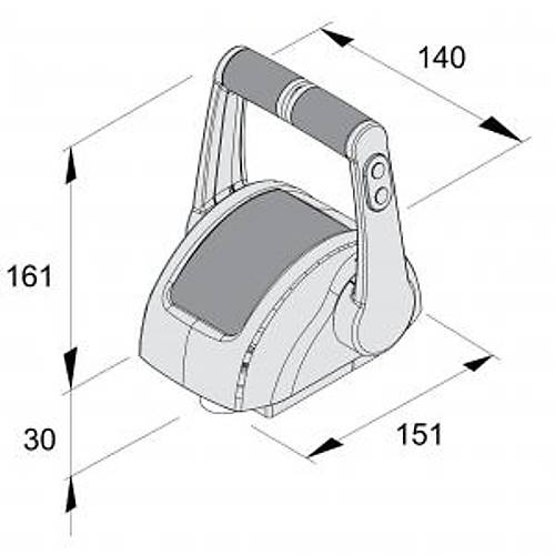 Vetus EC04 Elektronik Kumanda Kolu