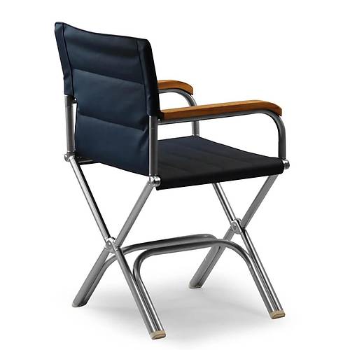 Katlanr Tekne Sandalyesi Lacivert