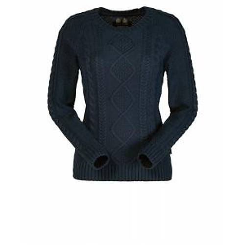 Musto Adams Crew Neck Cable Kazak