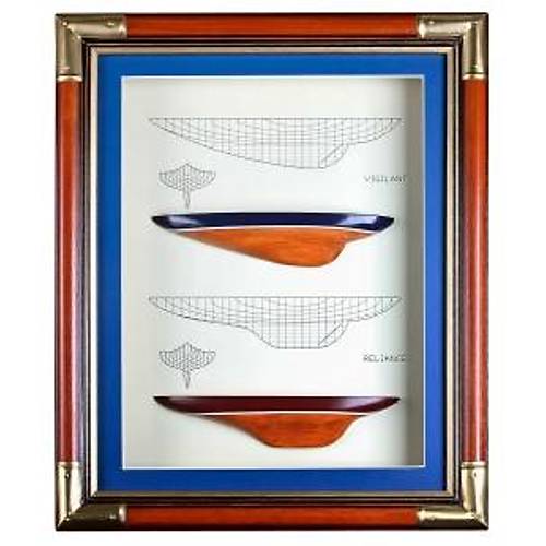 Vigilant ve Reliance yarm gvde yelkenli