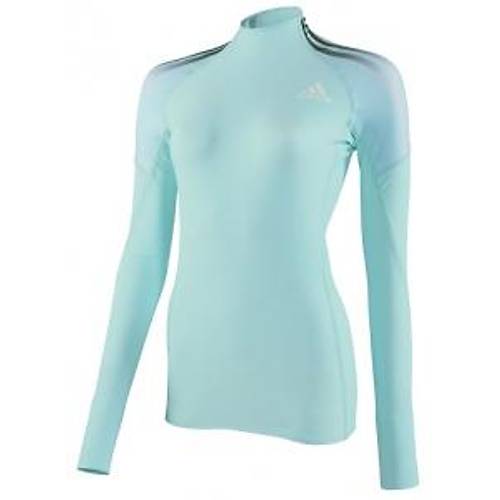 Adidas ASA CL uzun kollu yksek yaka tirt, bayan