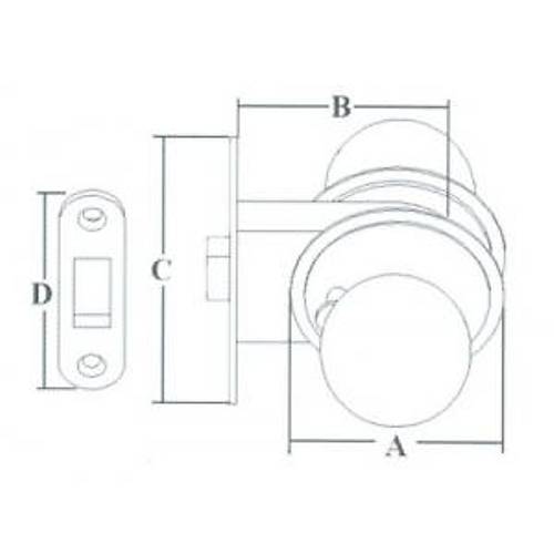 Southco kap� kilidi