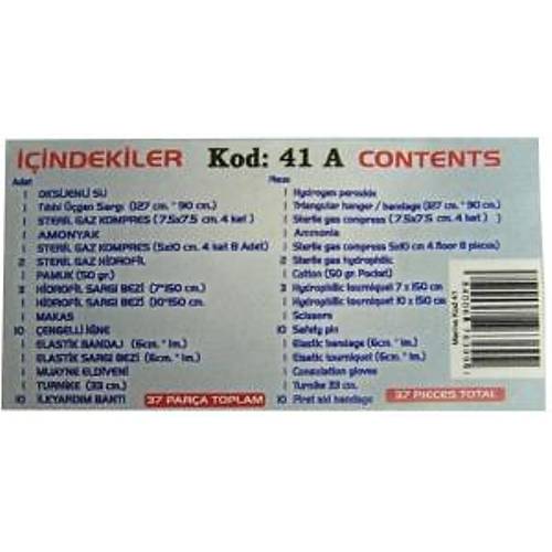 �lk Yard�m �antas� - 37 Par�a