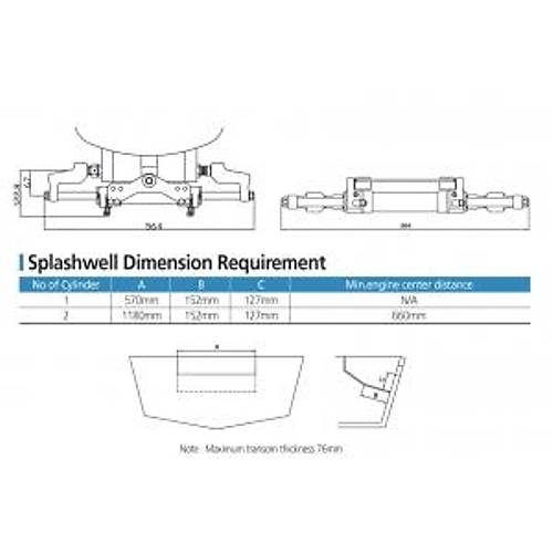 Seafirst MO 350H-R1 Hidrolik d�men sistemi