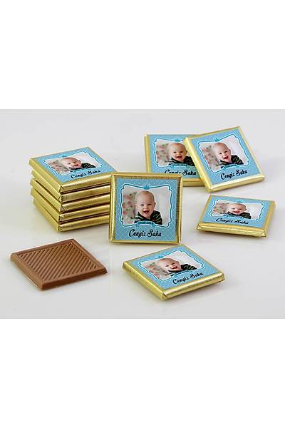 Erkek Bebek Dkme ikolata - Fotorafl