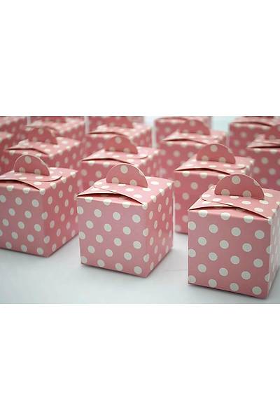 Lokum ve eker Kutusu - Pembe