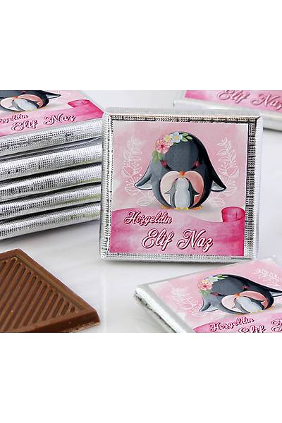 Kz Bebek Dkme ikolata - Penguen