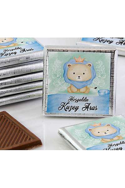 Erkek Bebek ikolatas - Kutulu - Aslan
