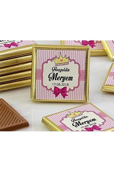 Kz Bebek Dkme ikolata - Prenses