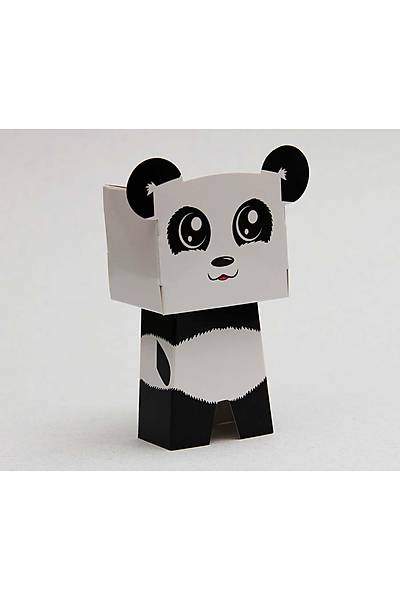 Panda Karakter Figür Şeker Kutusu