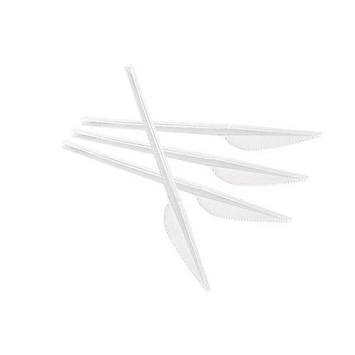 PLASTİK ŞEFFAF LÜX BIÇAK 100'lü