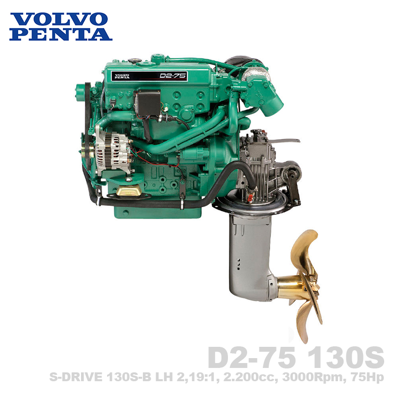 VOLVO PENTA SAIL DRIVE D2-75 130S