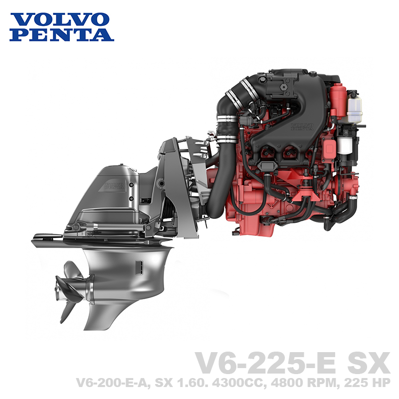VOLVO PENTA V6225E SX « VOLVO PENTA« İçten Takma Benzinli Motorlar « DenizMarketiyiz Antalya