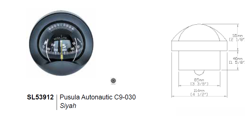 PUSULA AUTONAUTIC MODEL C9-030