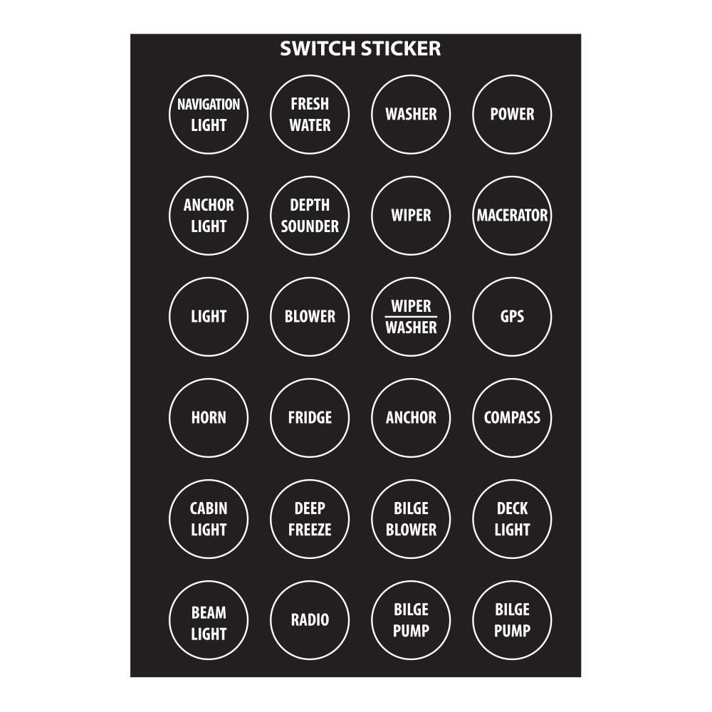 SWITCH ÇIKARTMA YUVARLAK İNGİLİZCE