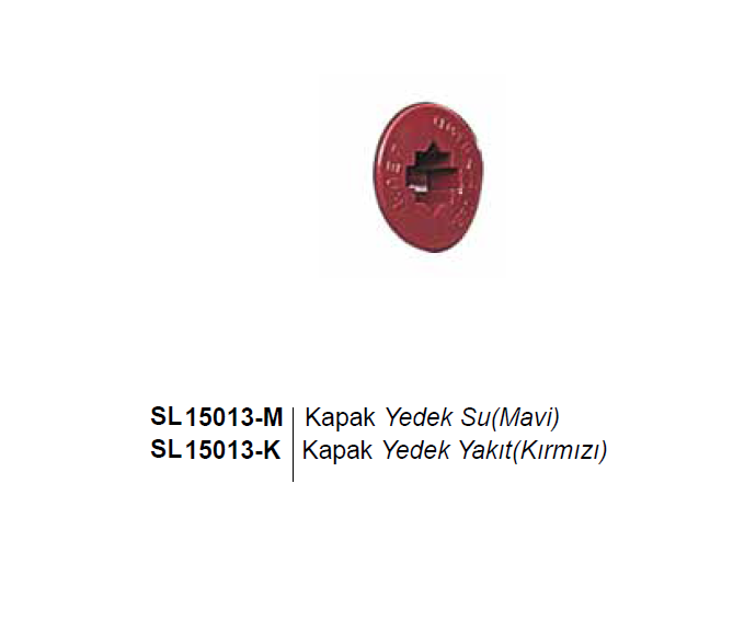 YEDEK KAPAK KIRMIZI