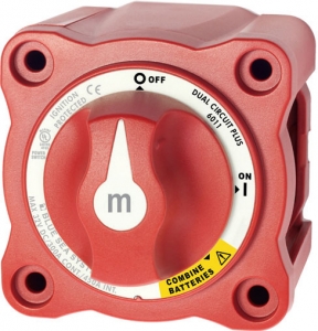Blue Sea Systems M-Serisi Dual Circuit Plus ?akü şalteri