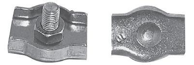 TEKLİ SAÇ KLEMENS KROM 4 MM