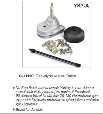DİREKSİYON KUTUSU+BEZEL KALIN TİP (YK7-A)