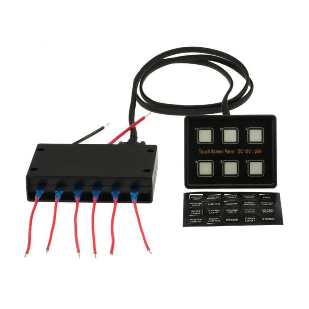 DOKUNMATİK SWITCH PANEL 6'LI