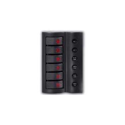 SWITCH PANEL 6 LI ÇİFT led