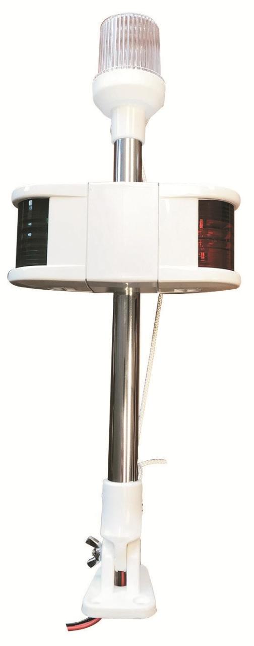 IŞIKLI KOMBİNE BAYRAK DİREĞİ 40 CM