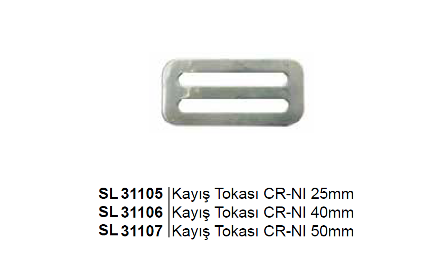 KAYIŞ TOKASI cr-ni 40mm