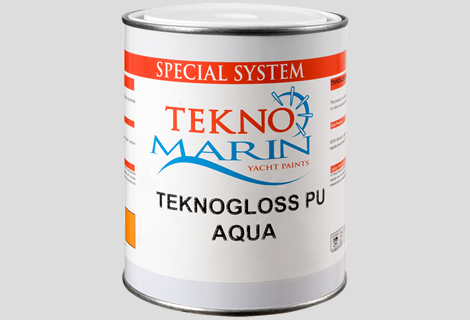 TEKNOMARIN TEKNOGLOSS PU AQUA (Su bazlı sonkat-iç mekan) 1KG
