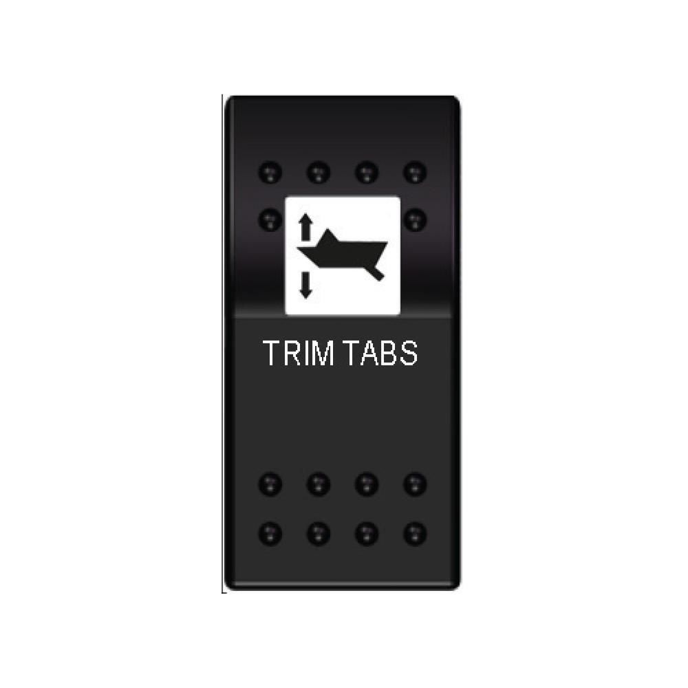 SWITCH TRİM ON(YAYLI)-OFF-ON(YAYLI) 12/24 V