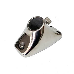 BAYRAK DİREĞİ TABANI Ø25mm KROM
