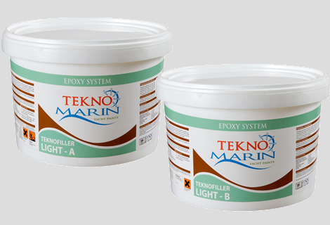 TEKNOMARIN TEKNOFILLER LIGHT (Epoxy Hafif Macun) (Kahverengi) 1LT
