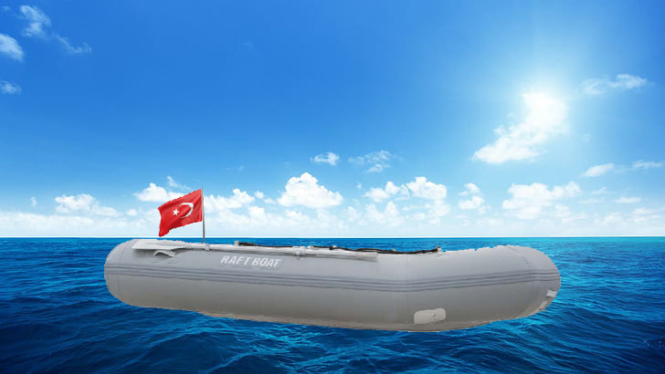 RAFT BOAT 300 RBA KATLANIR AHŞAP TABANLI ŞİŞME BOT