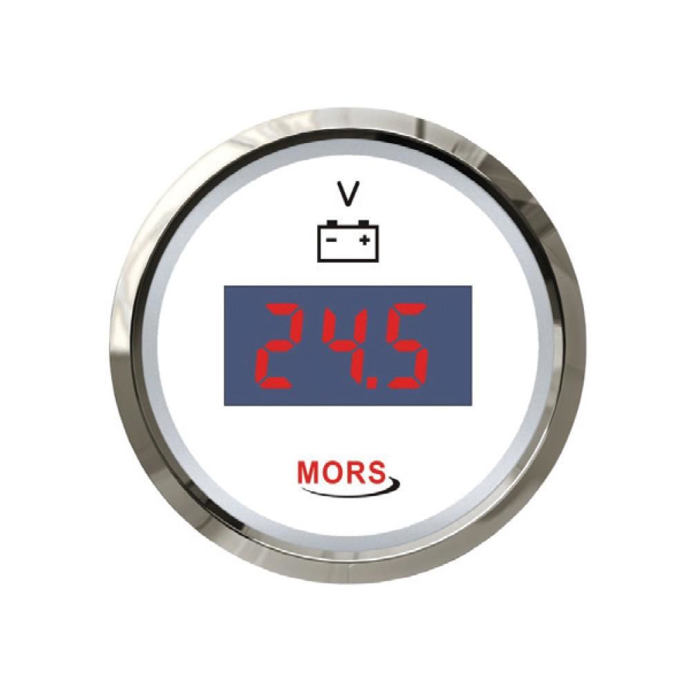DİJİTAL VOLTMETRE 12-24V BEYAZ
