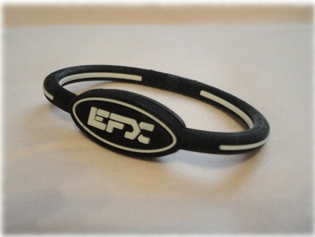 EFX DENGE BİLEKLİĞİ OVAL 7" BLACK & WHITE
