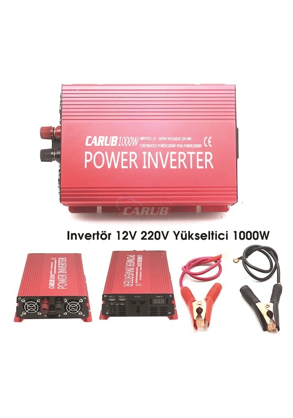 İNVERTÖR 12V 1000W