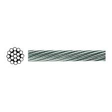 10 MM PASLANMAZ ÇELİK HALAT 1X19 CR-NI