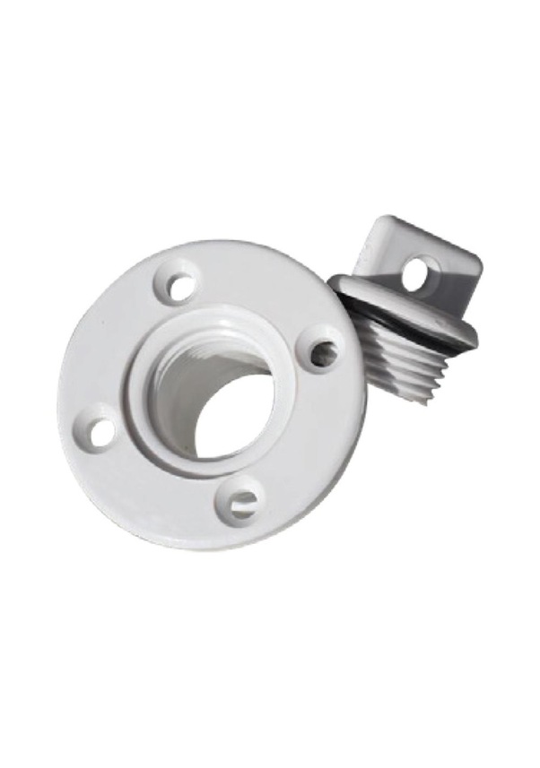 PLASTİK MİCOZ BEYAZ YUVARLAK 1/2" (13 MM)